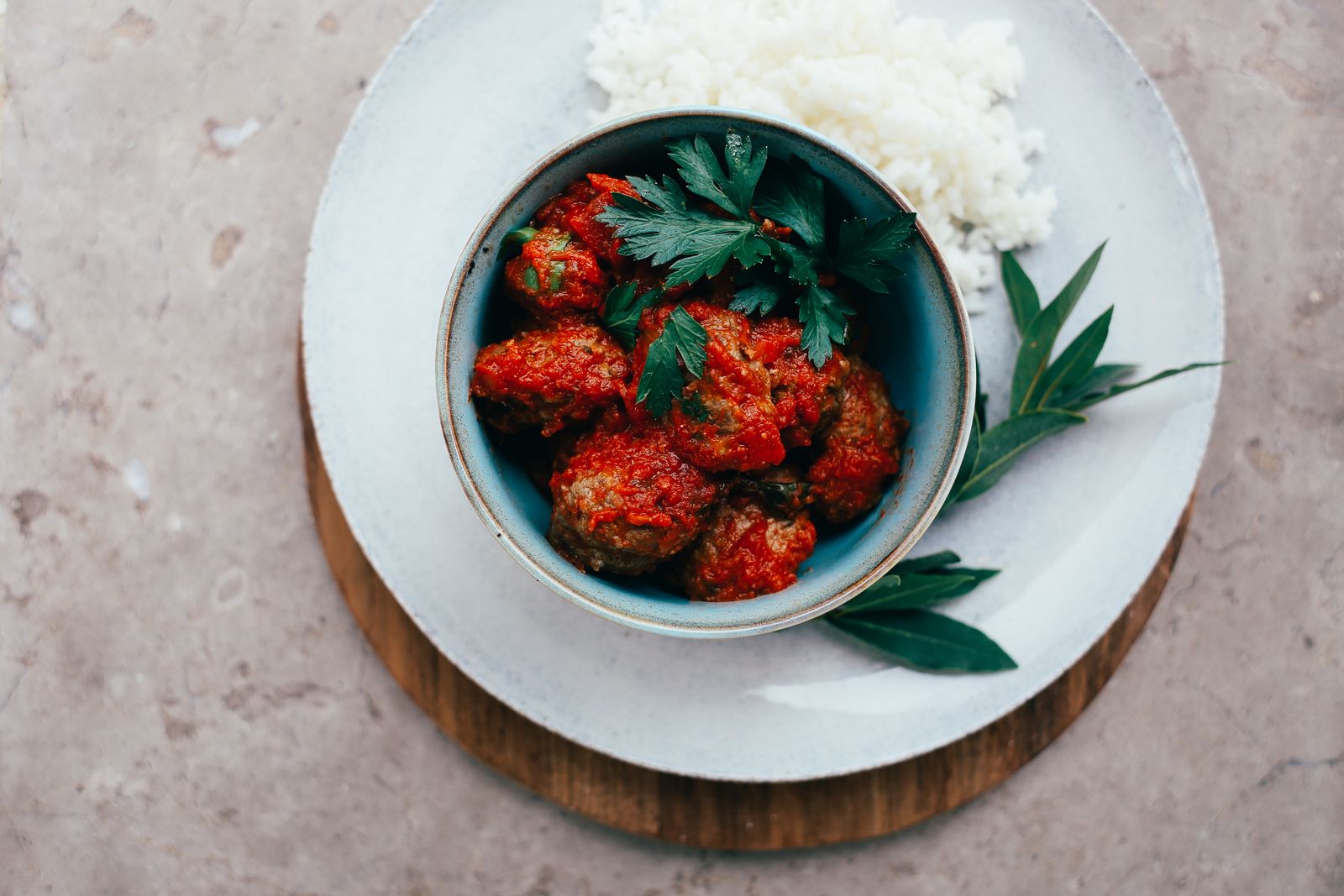 Albóndigas en salsa de tomate