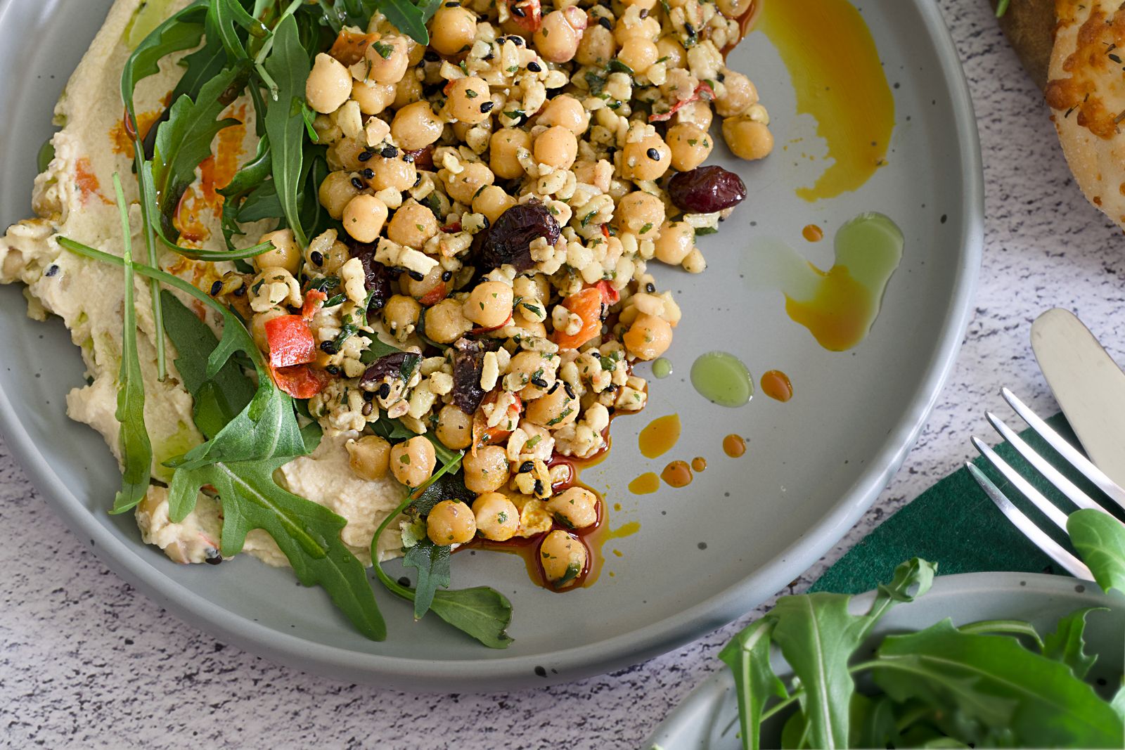 Ensalada de garbanzos